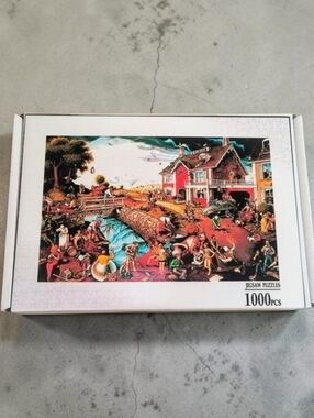 1000pc Vintage Altamont,NY Town Scene Jigsaw Puzzle NEW and SEALED BOX